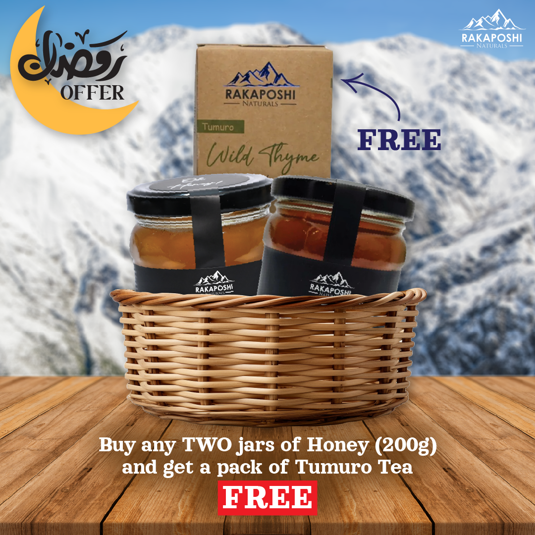 Buy any 2 Honey Get Tumuro Tea Free